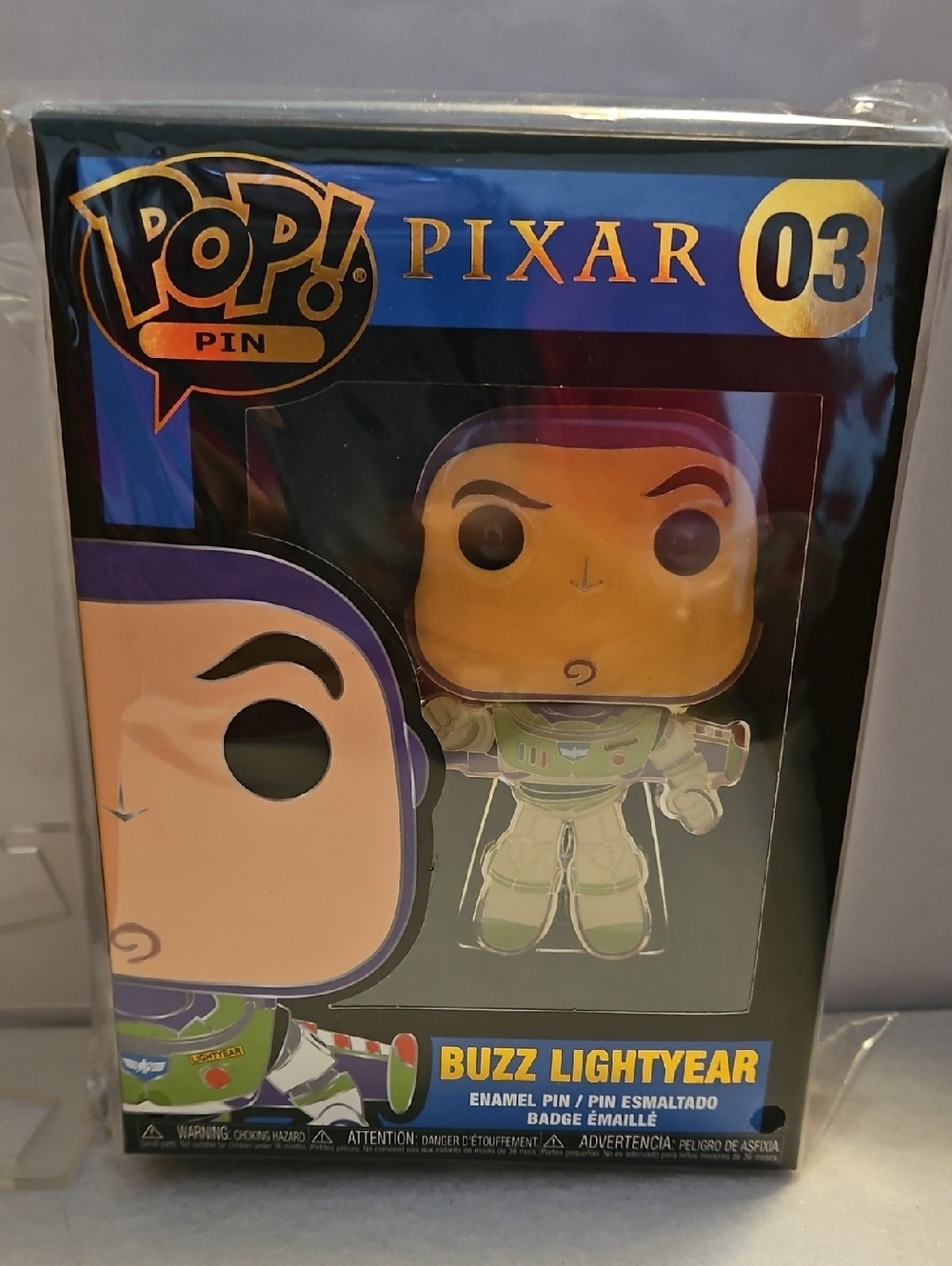 Funko Pop Buzz Lightyear Enamel Pin